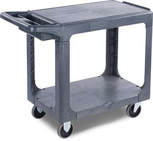 Carlisle FoodService Products Utility Cart, 500 lbs Capacity, 40" x 19" x 32-5/8", Gray