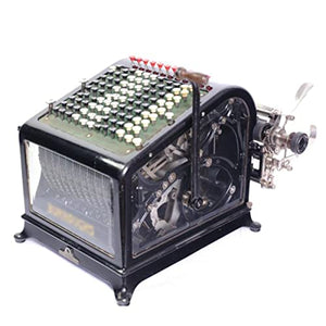 Amdsoc Hand Crank Mechanical Calculator - Antique Large Cash Register