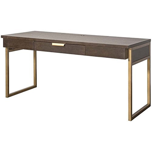 Beaumont Lane Writing Desk in Dark Mocha