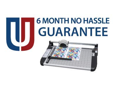 United RT51S 51" Rotary Paper Trimmer with Stand and Fabric Catch Tray, 10 Sheet Capacity, Office and Craft