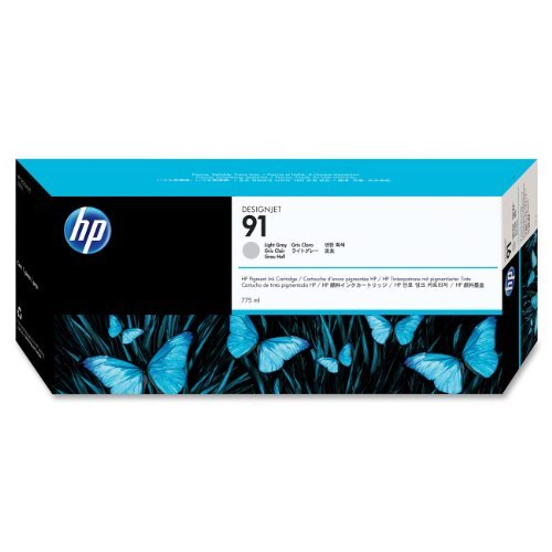 HP C9466A HP 91 Ink Cartridge, 775ml, Light Gray