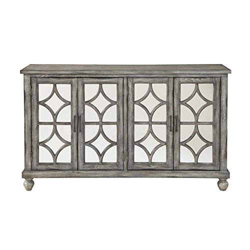 Coast to Coast Catskill Grey Four Door Credenza