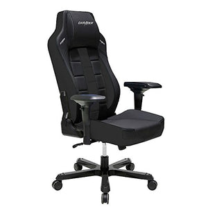 DXRacer Boss Series Big and Tall Chair DOH/BF120/N Office Chair Comfortable Chair Ergonomic Computer Chair DX Racer Desk Chair (Black/Black)