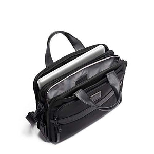 TUMI - Alpha 3 Triple Compartment Brief Briefcase - 15 Inch Computer Bag for Men and Women - Black