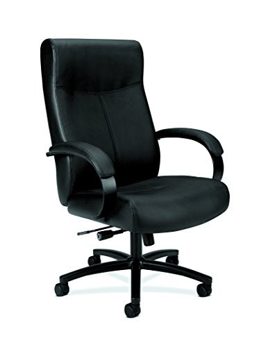 HON Validate Big and Tall Executive Chair - Leather Computer Chair - Black (HVL685)