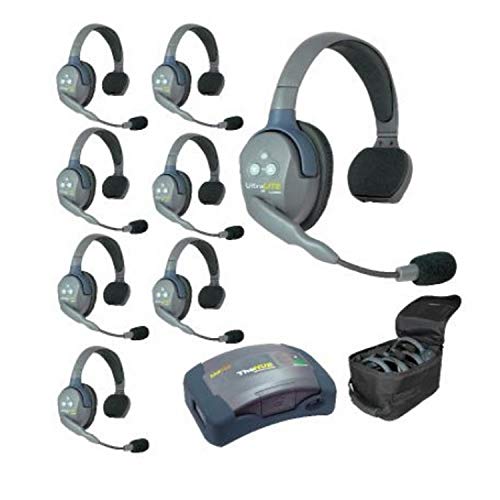 EARTEC Full Duplex Wireless Headset Intercom System - HUB8S HUB w/UltraLITE