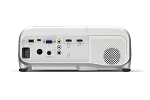 Epson Home Cinema 2045 Wireless 1080p, 2x HDMI (1 MHL), Miracast, WiDi, 3LCD, 2200 Lumens Color/White Brightness, 3D Projector (Renewed)