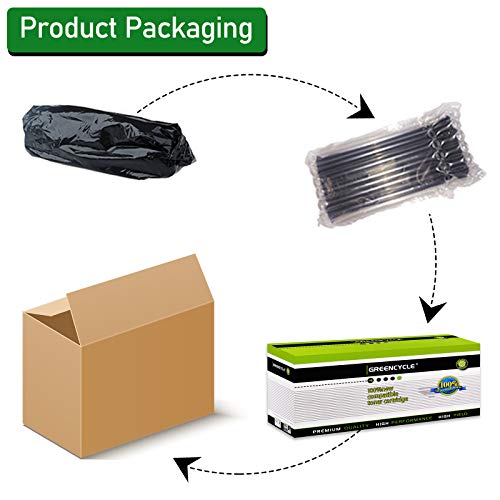 GREENCYCLE 10 Pack High Yield 10A Q2610A Toner Cartridge Replacement Compatible for HP Laserjet 2300 2300d 2300dn 2300dtn 2300L 2300n Printer