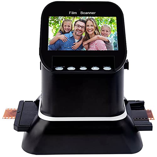 QINTH Film & Slide Scanner, 120 Negatives, 22 MP Digital Converter