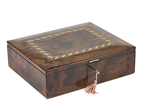 Bello Collezioni - Antonini Luxury Italian Made Black Walnut Pen Box