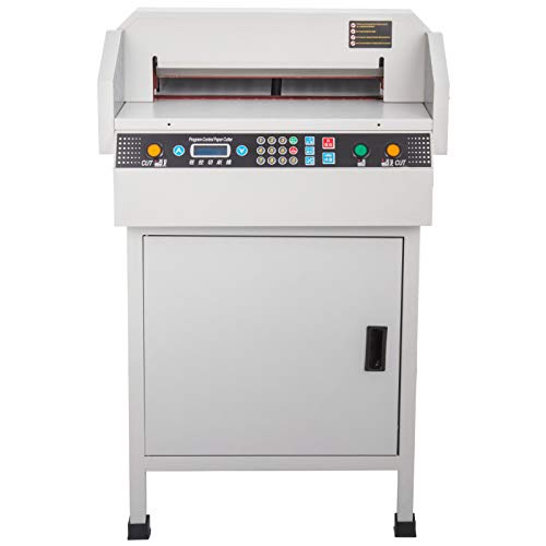 Mophorn Electric Paper Cutter 450mm 17.7 Inch Paper Cutter Guillotine Numerical Control Automatic Digital