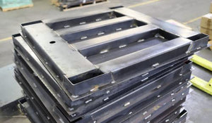 SellEton SL-4040-5k-NN Industrial Floor Scale 40" x 40" l 5000 lbs x 1 lb l Warehouse Pallets