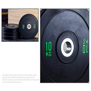 whl Barbell Plates 5KG X 1,10KG X 1,10KG X 1.15KG X 1,25KG X 1 Olympic Fractional Plates by Amon - Micro Weight Plates for Barbell or Dumbbell Strength Training Equipment (Size : 25KG X 1)