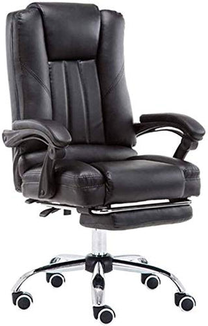 KouRy High Back Ergonomic Gaming Office Chair - Adjustable Swivel Desk Chair (Black)