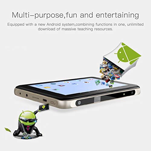 3D Scanner,Fesjoy Original Creality CR-T 3D Intelligent Scanner 3D Modeling Scanner 1080P Projector 1300Megapixel with 7 Inch HD Touchscreen 32G Memory for Education/Art Design/Game Design/3D Printing