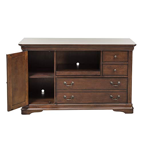 Liberty Furniture INDUSTRIES Brookview Credenza, Cherry, W53 x D22 x H32