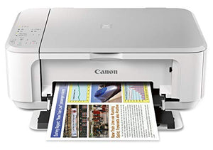 Canon PIXMA MG3620 Wireless All-In-One Color Inkjet Printer with Mobile and Tablet Printing, White