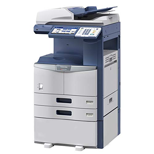 Toshiba E-STUDIO 256 A3/Tabloid-size Monochrome Copier - 25ppm, Copy, Print, Scan, Network, Duplex, USB, 2 Trays and Cabinet (Certified Refurbished)