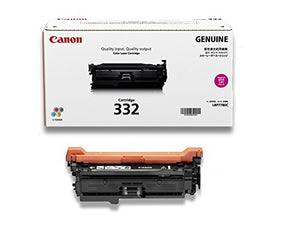Canon Genuine Toner, Cartridge 332 Magenta (6261B012), 1 Pack, for Canon Color imageCLASS LBP7780Cdn Laser Printer