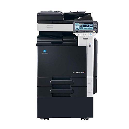 Konica Minolta BizHub C280 A3 Color Laser Multifunction Copier - 28ppm, Copy, Print, Color Scan, Email, Internet Fax, Auto Duplex, Network, 2 GB Memory, 250 GB HDD, 2 Trays, Stand (Renewed)