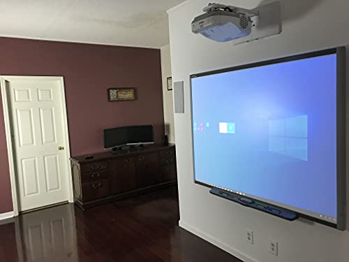 Smart Interactive Whiteboard Bundle with Short Throw Projector - 90 Days Warranty
