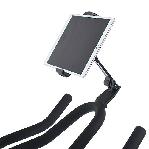 Women’s Health Men’s Health Indoor Cycling Exercise Bike with MyCloudFitness App and Phone/Tablet Holder, Black (1227)
