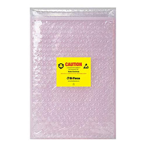 Anti Static Bubble Bags, Resealable Static Shielding Bag, Reusable for Sensitive Electronic Components (Large Qty 100)