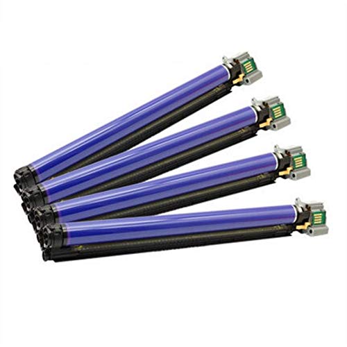New Printer Accessories 1pcs Drum Unit Fit Compatible with Xerox WorkCentre 7525 7530 7535 7545 7556 7830 7835 7855 7970 7845 Purple Drum Unit 013R00662 (Color : Y) (Color : BK)