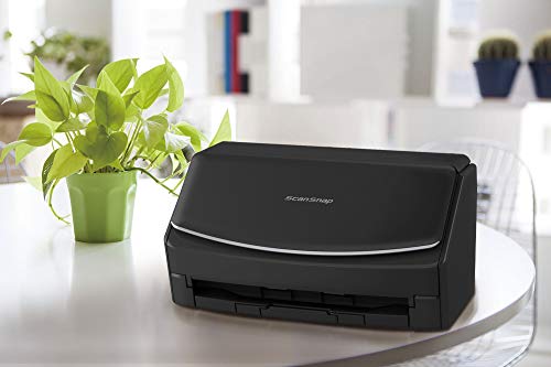 ScanSnap Fujitsu iX1500 Color Duplex Document Scanner for Mac or PC - Black (2018 Release)