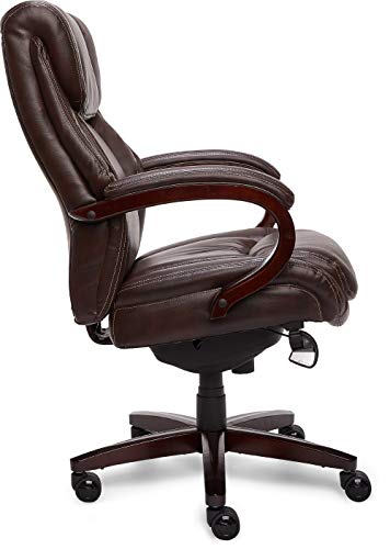 La-Z-Boy Bellamy Executive Bonded Leather Office Chair - Coffee (Brown)