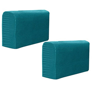 SaditY Arm Chair Armrest Protector Covers - Set of 2 | Polyester Universal Sofa & Car Armrest Cover