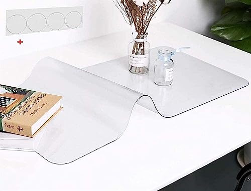 PHONME Clear Office Chair Mat for Floors and Table Protector - 140 * 200cm
