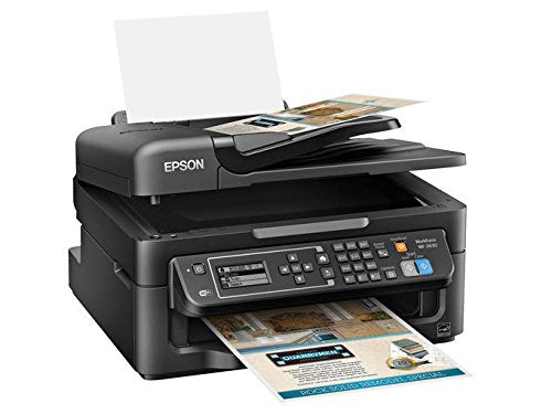 Epson WorkForce WF-2630 Wireless Business AIO Color Inkjet, Print, Copy, Scan, Fax, Mobile Printing, AirPrint, Compact Size