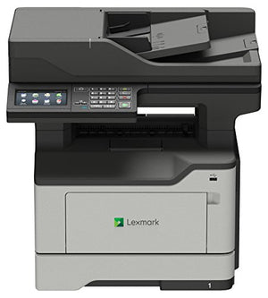Lexmark 36S0800 MX521ade Monochrome All-in One Laser Printer, Scan, Copy, Network Ready, Duplex Printing and Professional Features, Grey, 1 Size (36S0820)