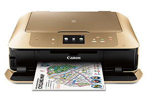 Canon MG7720 Wireless All-In-One Printer with Scanner and Copier: Mobile and Tablet Printing, with Airprint and Google Cloud Print compatible, Gold