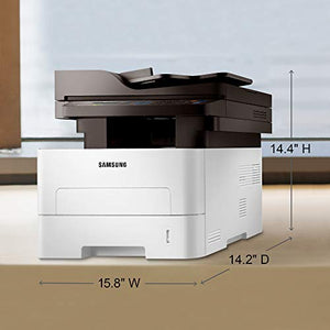 Samsung Xpress M2885FW Wireless Monochrome Laser Printer with Scan/Copy/Fax, Simple NFC + WiFi Connectivity, Duplex Printing and Built-in Ethernet (SS359D)