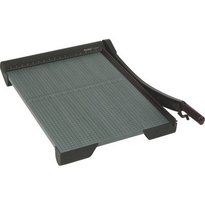 Martin Yale W18 Premier GreenBoard Wood Series Paper Trimmer, 18" Cutting Length, 20 Sheets Capacity, Heavy-duty 3/4" Thick Wood Base, Ergonomic Soft-grip Handle