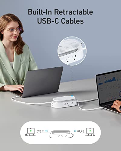Anker PowerConf S500 Speakerphone (2 Pack) + 647 Charging Station (100W) + 10-in-1 Power Strip