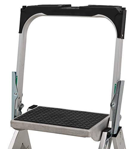 Louisville Ladder 2-Foot Step Stool, 300-Pound Capacity - L-2011-02 Silver