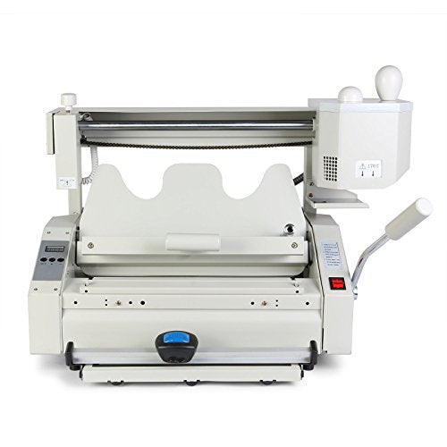 VEVOR Wireless Glue Book Binding Machine A4 Manual Hot Glue Book Binder 110V with Milling Spine Rougher Binding Machine for Paper Books Albums Notebook