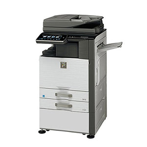 Sharp MX-4141N Color Laser Multifunction Copier - A3/A4, 41 PPM, Copy, Print, Scan, Network, Duplex, Wireless, Keyboard, 2 Trays, Cabinet
