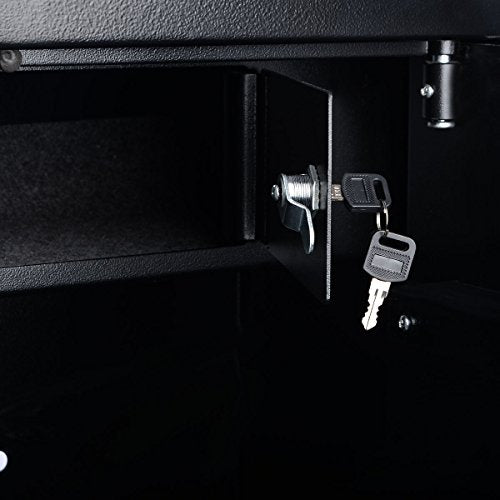 Goplus 5 Rifle Electronic Lock Gun Storage Safe Cabinet Steel Lockbox Firearm