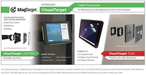 MagTarget VisualTarget (Kronos) - Slim iPad Mini 4 Enclosure with Integrated PoE (Black, Wired Ethernet)