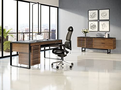 BDI Furniture Corridor Office 6529 Credenza, Natural Walnut