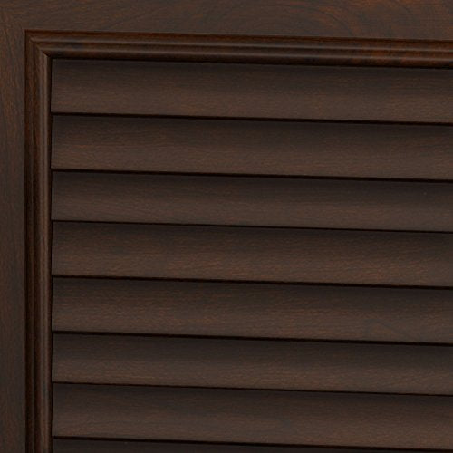 kathy ireland Home by Bush Furniture Volcano Dusk Double Pedestal Desk in Coastal Cherry