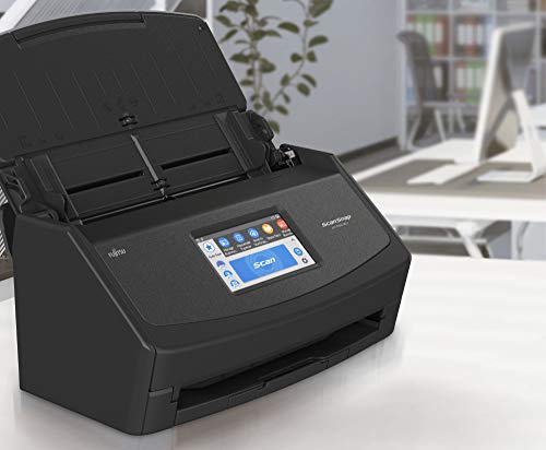 ScanSnap Fujitsu iX1500 Color Duplex Document Scanner for Mac or PC - Black (2018 Release)