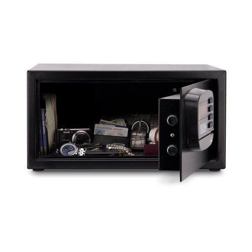 Mesa Safe Mesa MHRC916E-BLK All Steel Hotel Safe with Electronic Lock, 1.2-Cubic Foot, Black Black