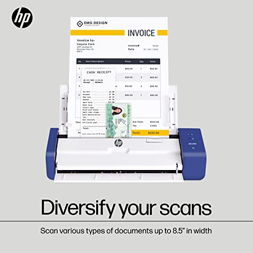 HP Compact Duplex USB Mobile Document & Photo Scanner - Model HPPS200