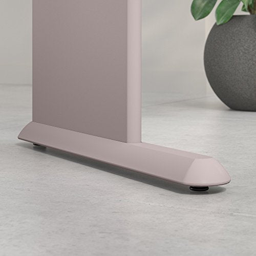Bush Business Furniture Series A Left Corner Desk in Pewter and White Spectrum