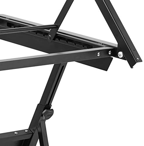 Safco Products 3957 PlanMaster Height-Adjustable Drafting Table - Black